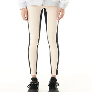 P.E Nation White and Black Leggings